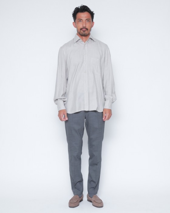 ERRICO FORMICOLAモダールウール ジャンニシャツ 【GIANNI】01l