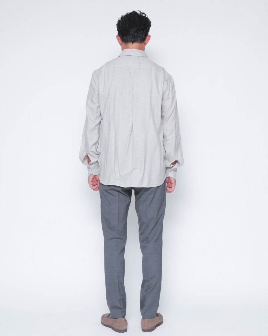 ERRICO FORMICOLAモダールウール ジャンニシャツ 【GIANNI】03l