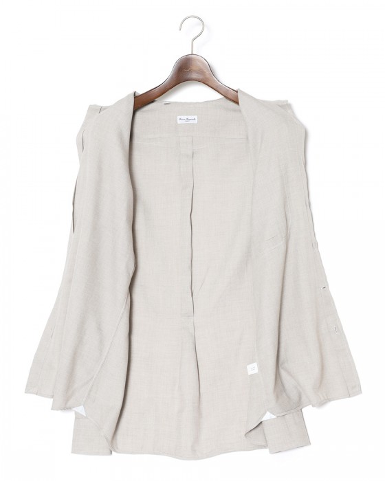 ERRICO FORMICOLAモダールウール ジャンニシャツ 【GIANNI】13l