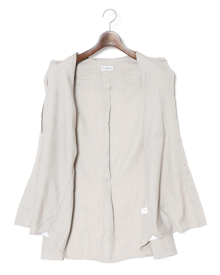 ERRICO FORMICOLAモダールウール ジャンニシャツ 【GIANNI】13l