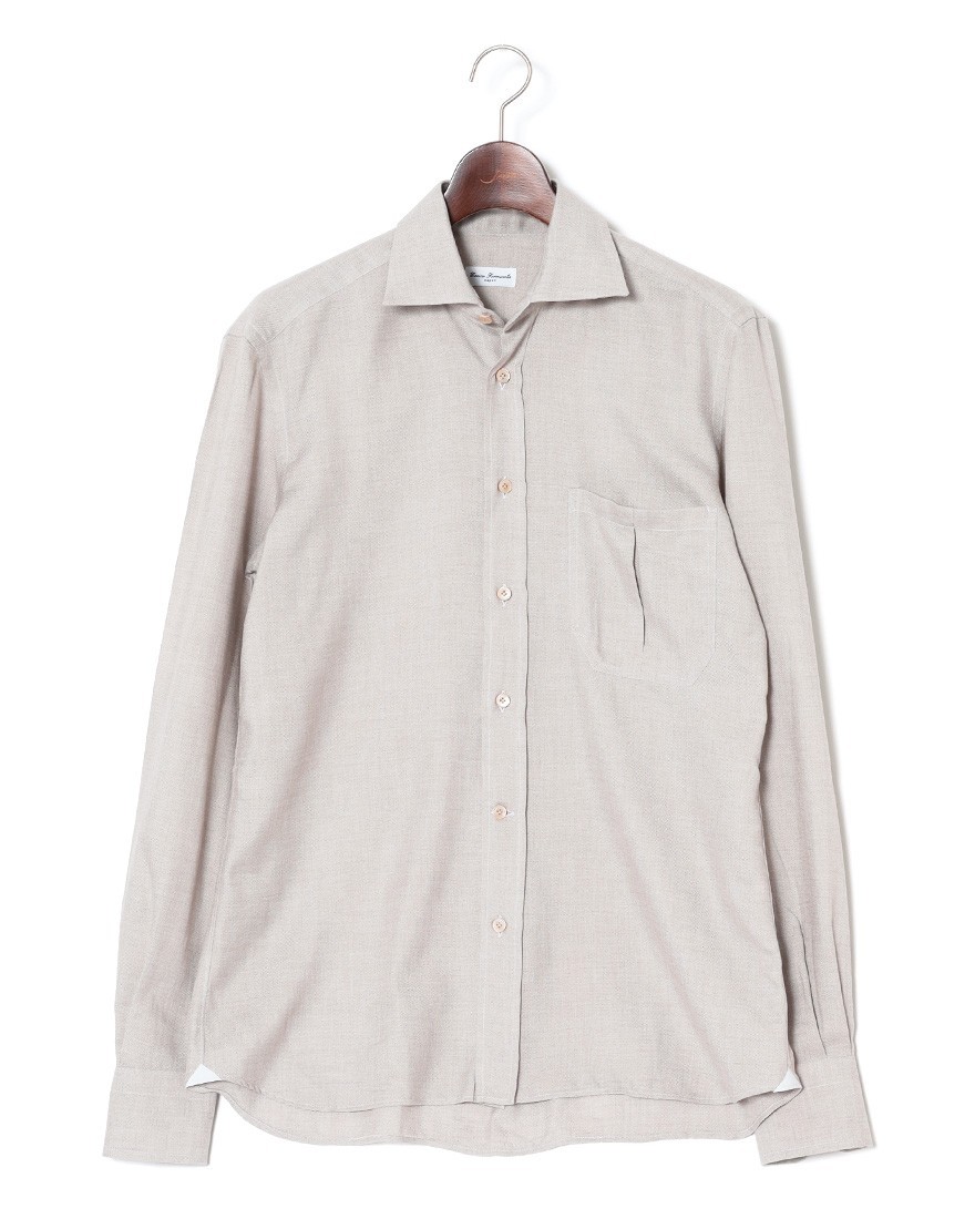 ERRICO FORMICOLAモダールウール ジャンニシャツ 【GIANNI】ma