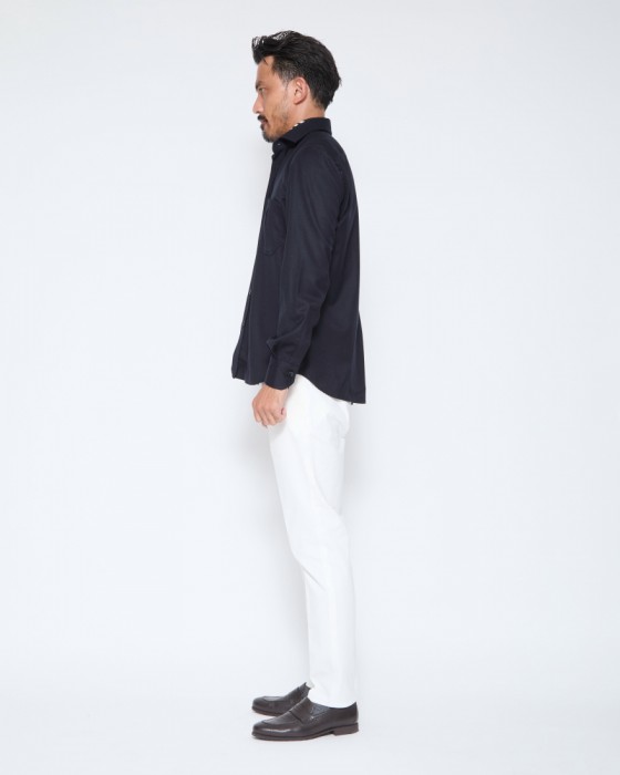 ERRICO FORMICOLAウールカシミヤストレッチ ジャンニシャツ 【GIANNI】02l