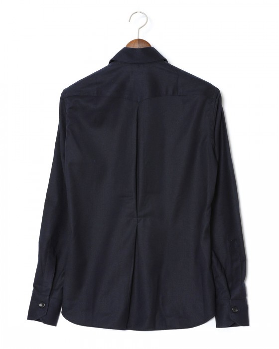 ERRICO FORMICOLAウールカシミヤストレッチ ジャンニシャツ 【GIANNI】04l