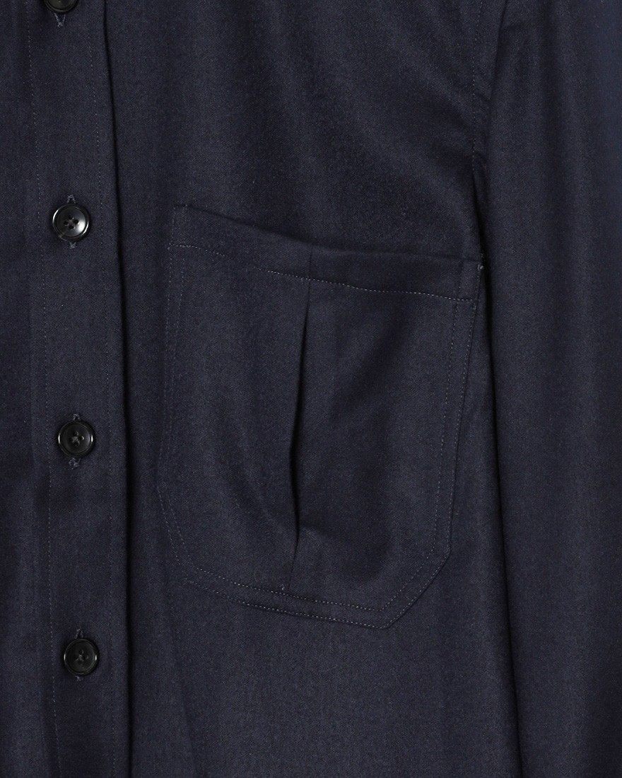 ERRICO FORMICOLAウールカシミヤストレッチ ジャンニシャツ 【GIANNI】07l