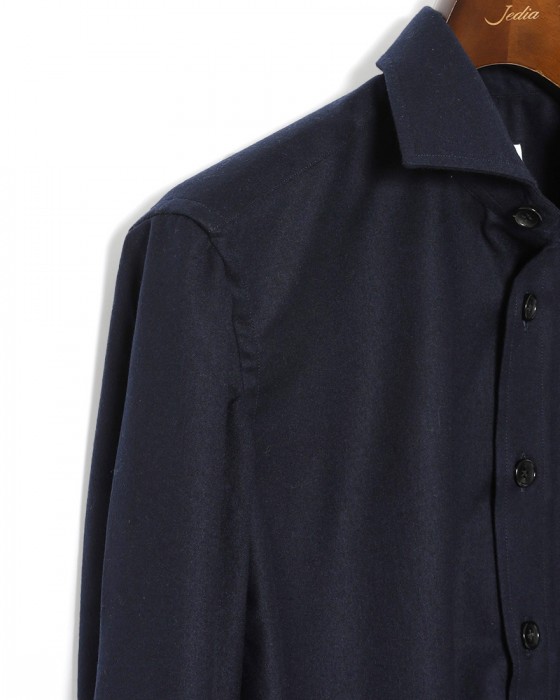 ERRICO FORMICOLAウールカシミヤストレッチ ジャンニシャツ 【GIANNI】09l
