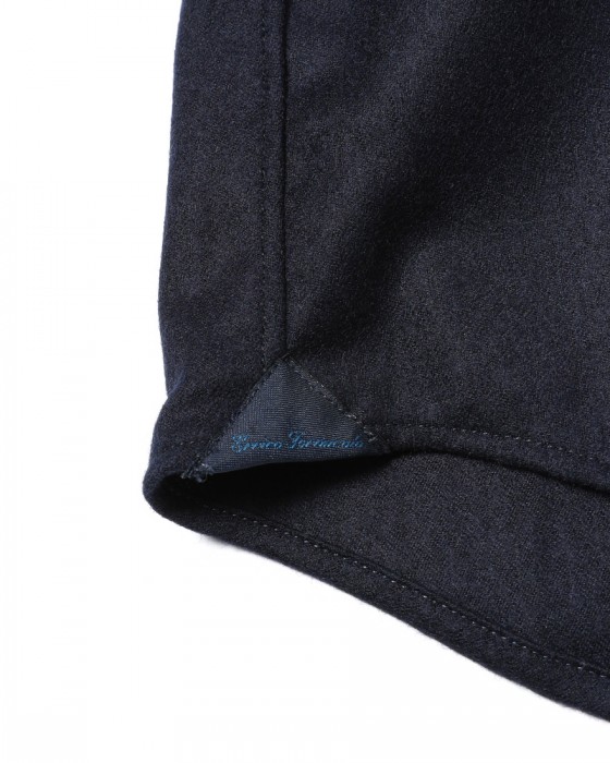ERRICO FORMICOLAウールカシミヤストレッチ ジャンニシャツ 【GIANNI】14l