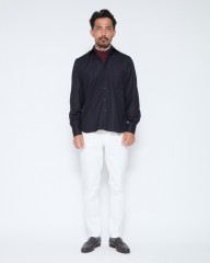 ERRICO FORMICOLAウールカシミヤストレッチ ジャンニシャツ 【GIANNI】mb_01l