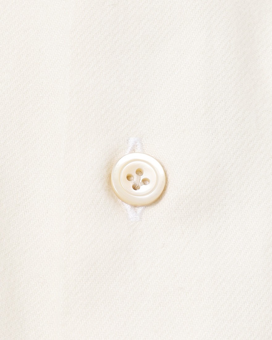 ERRICO FORMICOLA起毛コットンツイル レギュラーカラーシャツ【HUGO】10l