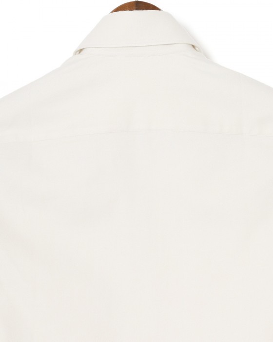 ERRICO FORMICOLA起毛コットンツイル レギュラーカラーシャツ【HUGO】12l