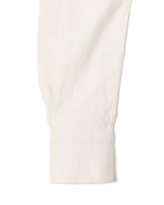 ERRICO FORMICOLA起毛コットンツイル レギュラーカラーシャツ【HUGO】15l