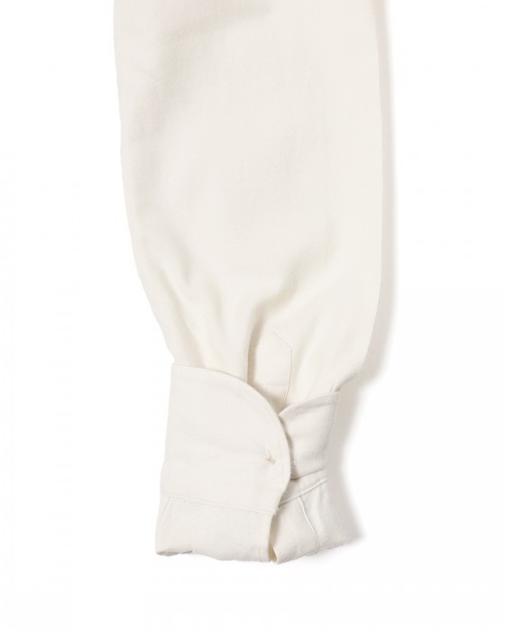 ERRICO FORMICOLA起毛コットンツイル レギュラーカラーシャツ【HUGO】17l