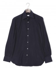 ERRICO FORMICOLA起毛コットンツイル レギュラーカラーシャツ【HUGO】mb_c0