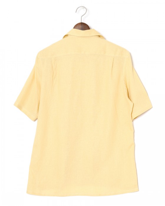 ERRICO FORMICOLAリネンビスコース ショートスリーブシャツ【LECCE】 05l