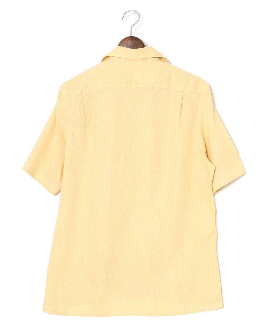 ERRICO FORMICOLAリネンビスコース ショートスリーブシャツ【LECCE】 05l