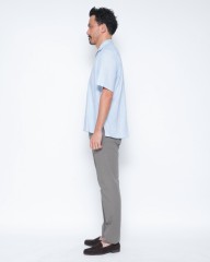 ERRICO FORMICOLAリネンビスコース ショートスリーブシャツ【LECCE】 mb_02l