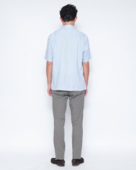 ERRICO FORMICOLAリネンビスコース ショートスリーブシャツ【LECCE】 mb_03l