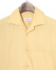 ERRICO FORMICOLAリネンビスコース ショートスリーブシャツ【LECCE】 mb_06l