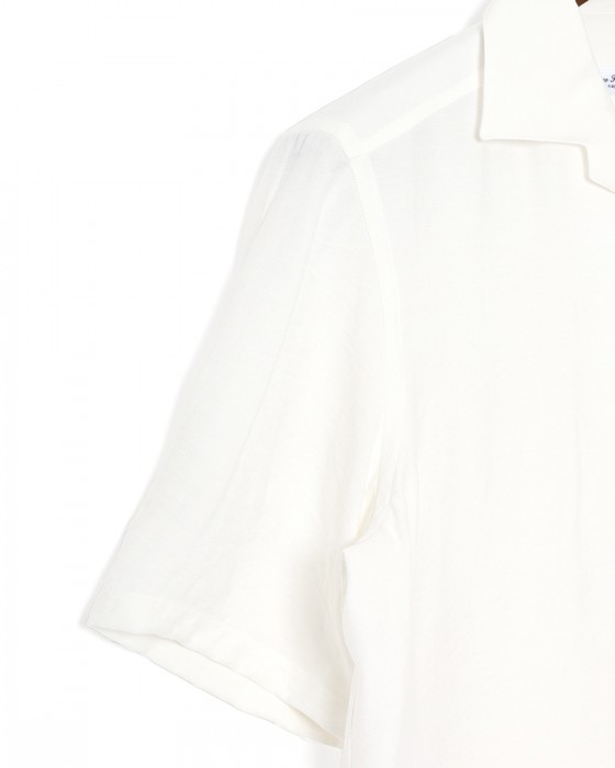 ERRICO FORMICOLAビスコース ショートスリーブシャツ【LECCE】 08l