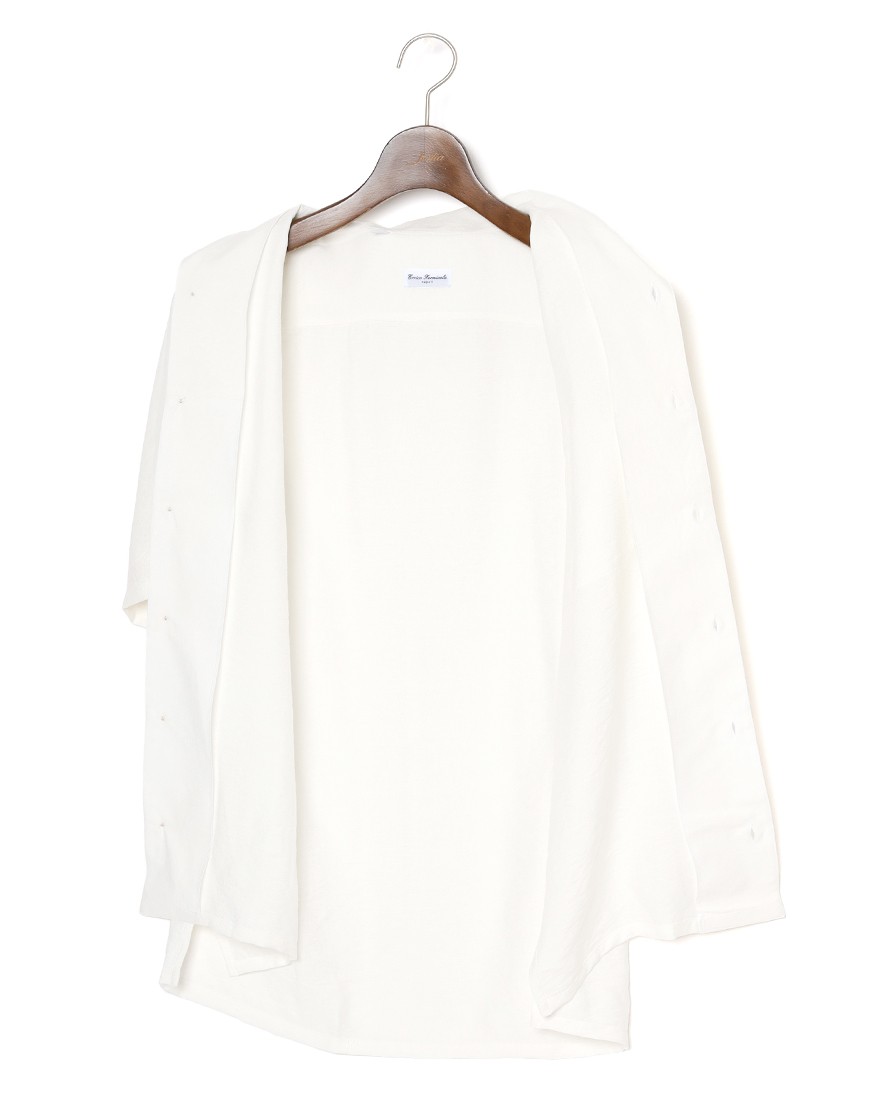 ERRICO FORMICOLAビスコース ショートスリーブシャツ【LECCE】 10l