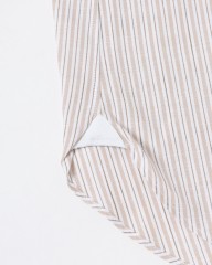 ERRICO FORMICOLAリネンコットン ストライプ BDシャツ【LUCA】mb_09l