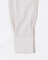 ERRICO FORMICOLAリネンコットン ストライプ BDシャツ【LUCA】mb_13l