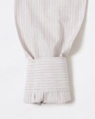 ERRICO FORMICOLAリネンコットン ストライプ BDシャツ【LUCA】mb_15l