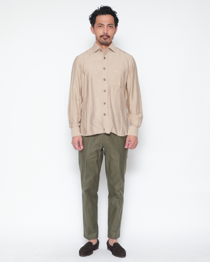 ERRICO FORMICOLAビスコース ジャンニシャツ【GIANNI】01l