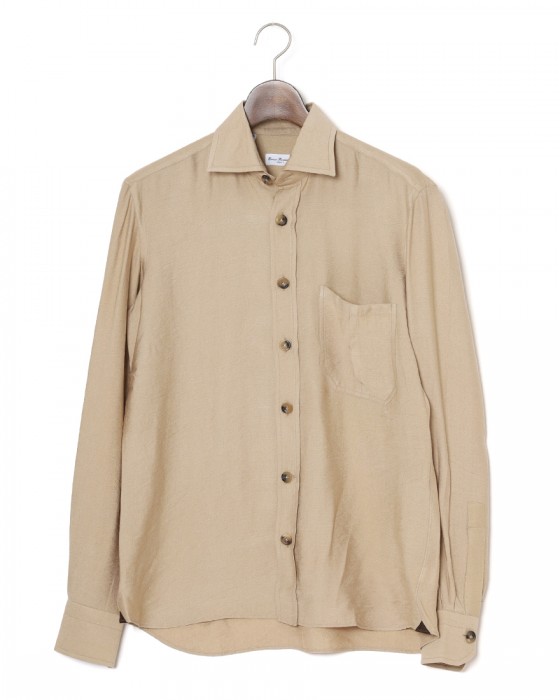 ERRICO FORMICOLAビスコース ジャンニシャツ【GIANNI】c0