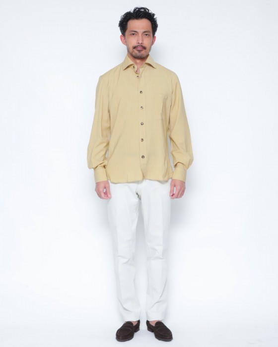 ERRICO FORMICOLAウール ジャンニシャツ【GIANNI】01l
