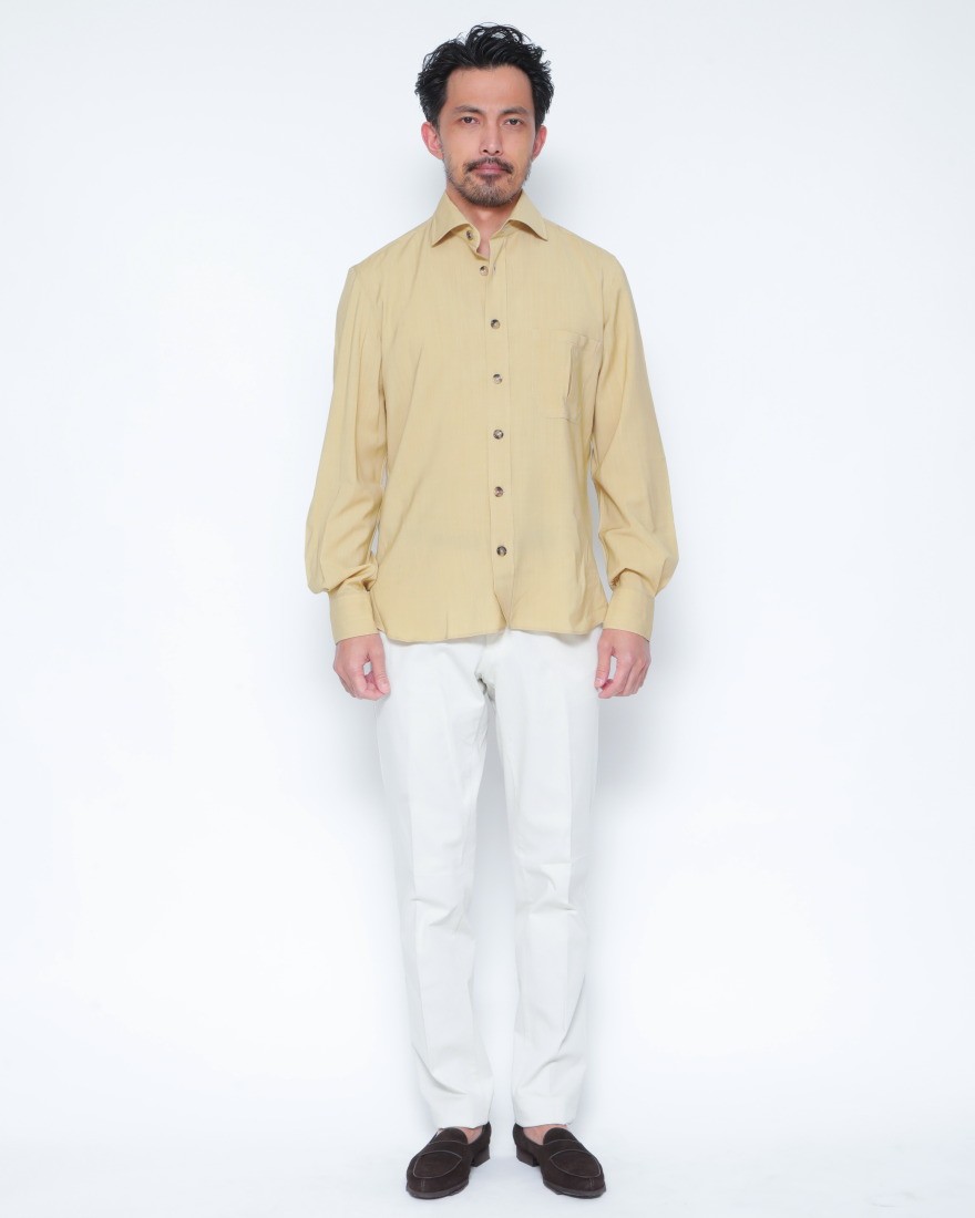 ERRICO FORMICOLAウール ジャンニシャツ【GIANNI】01l