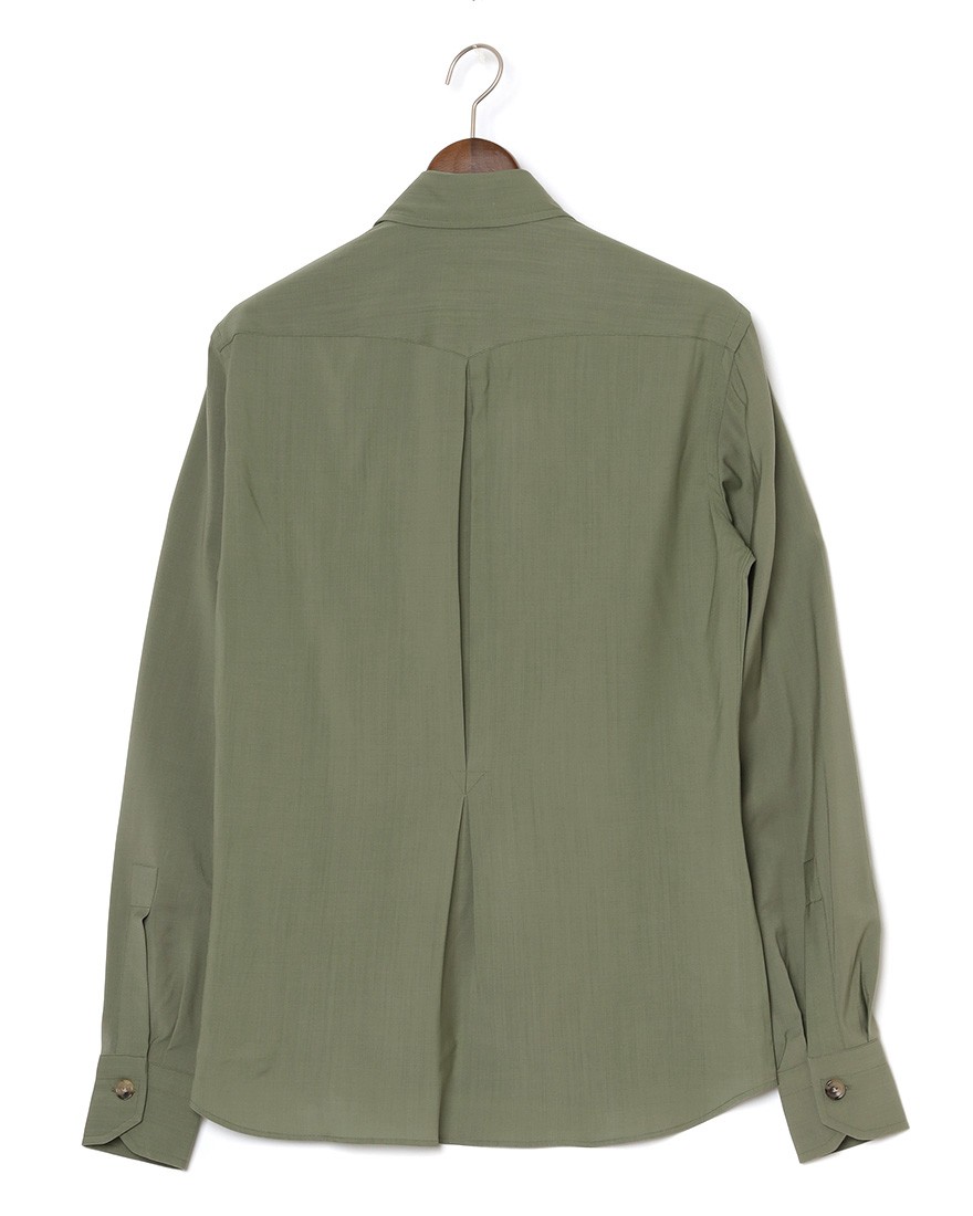 ERRICO FORMICOLAウール ジャンニシャツ【GIANNI】05l