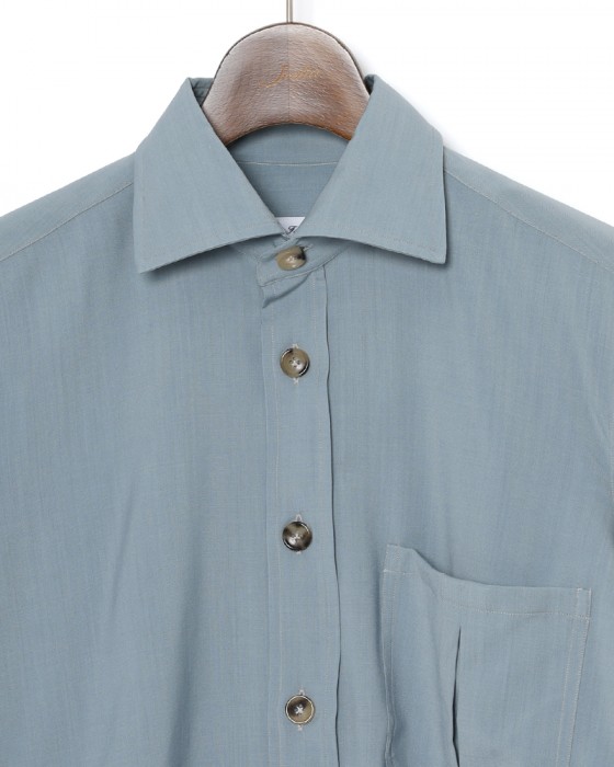 ERRICO FORMICOLAウール ジャンニシャツ【GIANNI】08l