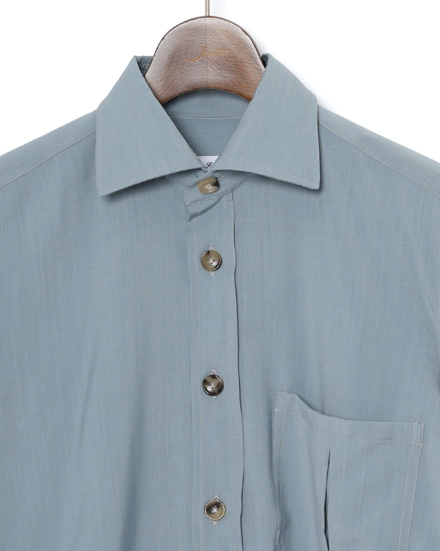 ERRICO FORMICOLAウール ジャンニシャツ【GIANNI】08l