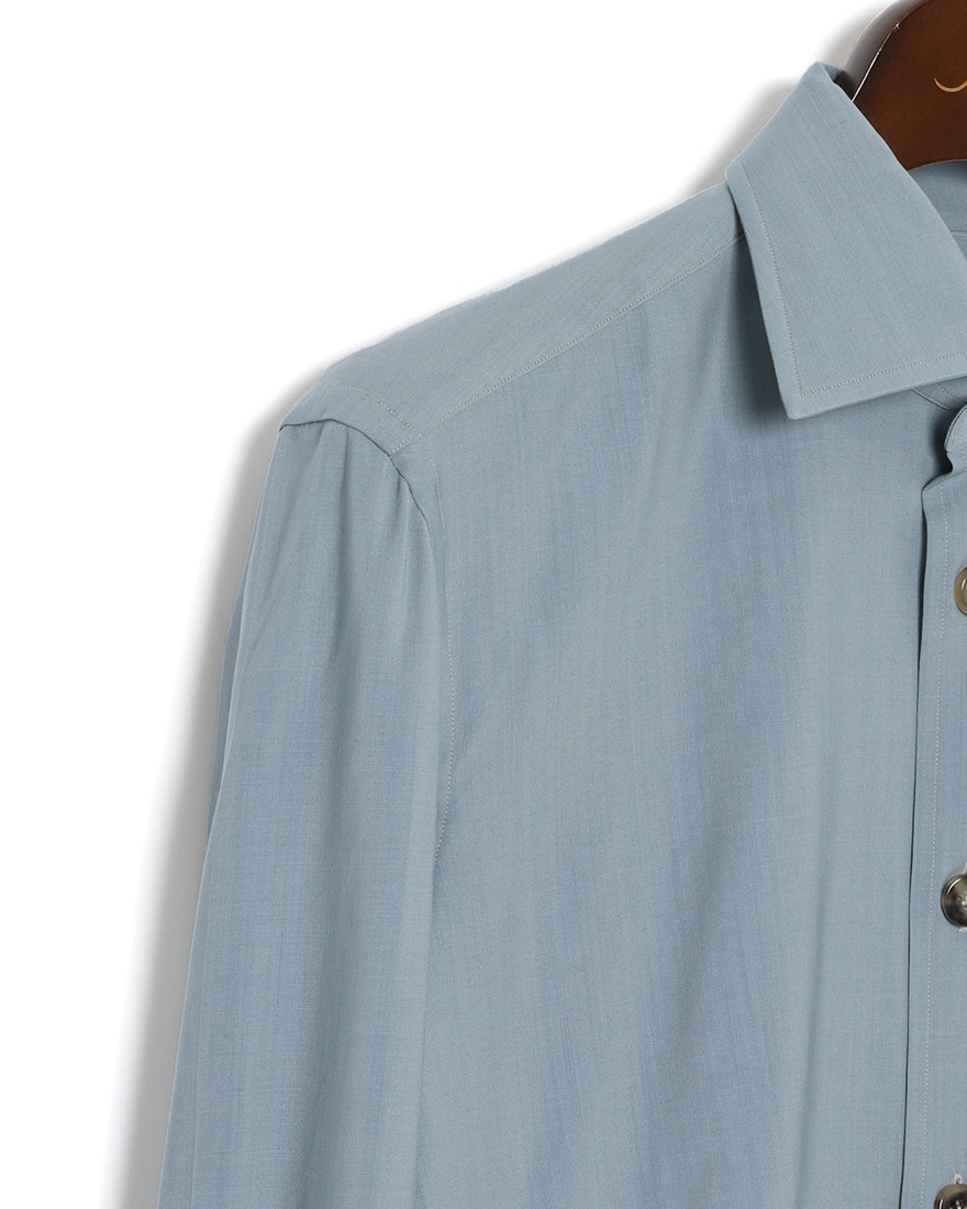 ERRICO FORMICOLAウール ジャンニシャツ【GIANNI】11l