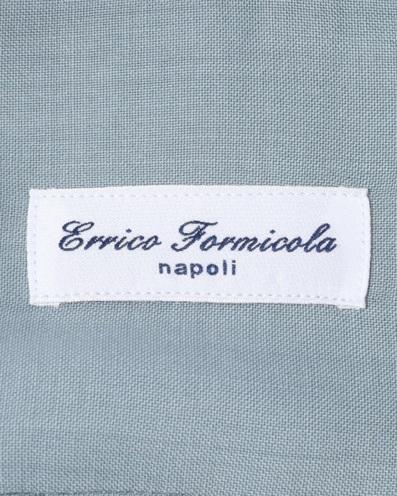 ERRICO FORMICOLAウール ジャンニシャツ【GIANNI】14l