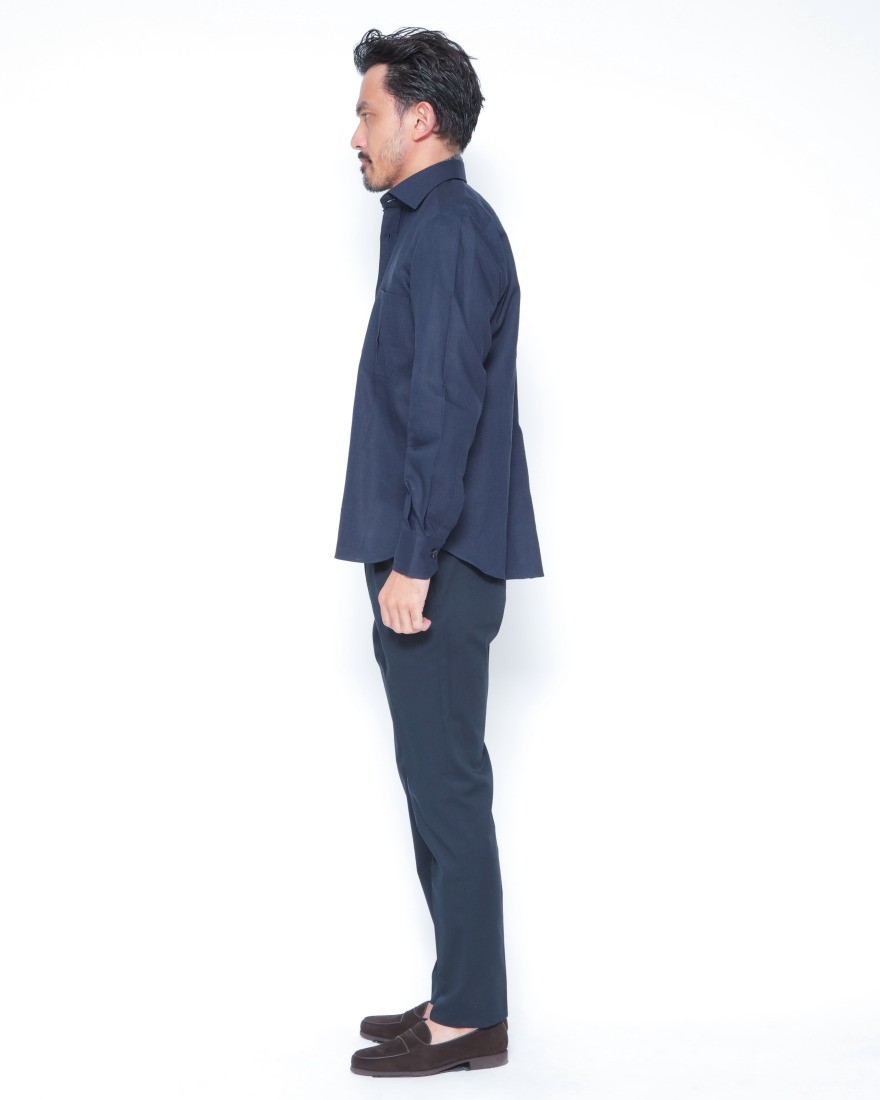 ERRICO FORMICOLAリネン ジャンニシャツ【GIANNI】02l