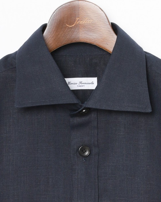 ERRICO FORMICOLAリネン ジャンニシャツ【GIANNI】06l