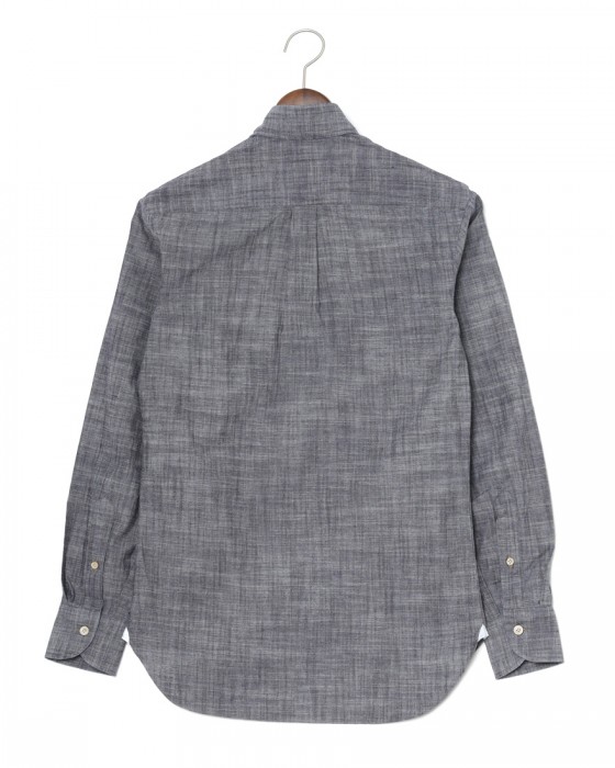 ERRICO FORMICOLAコットン シャンブレー BDシャツ【LUCA】 04l