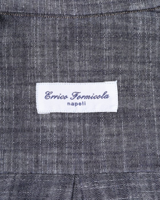 ERRICO FORMICOLAコットン シャンブレー BDシャツ【LUCA】 08l