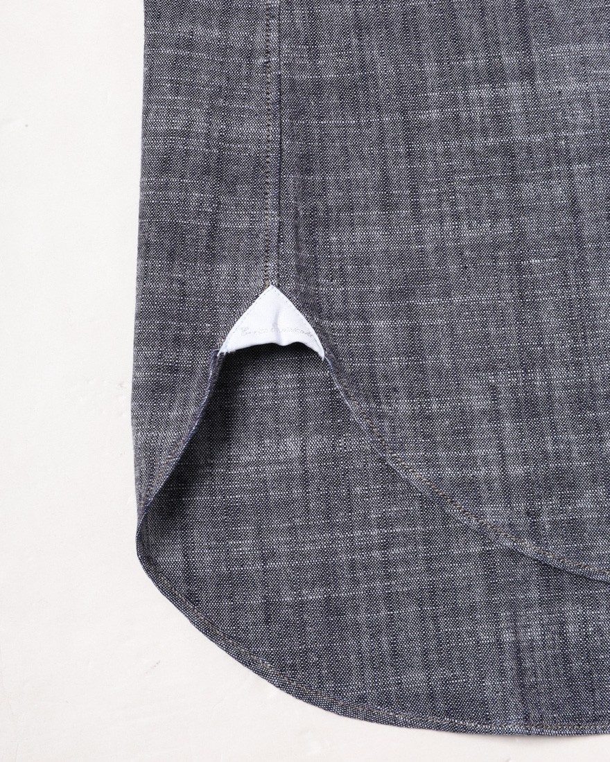 ERRICO FORMICOLAコットン シャンブレー BDシャツ【LUCA】 10l