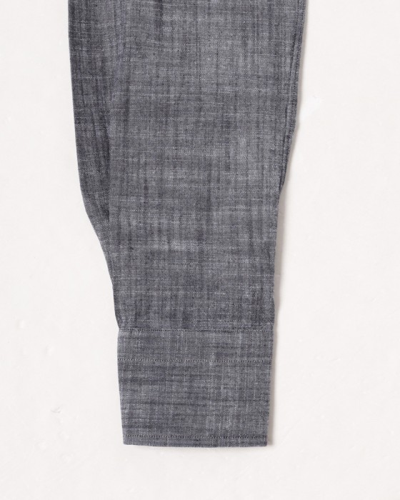 ERRICO FORMICOLAコットン シャンブレー BDシャツ【LUCA】 14l