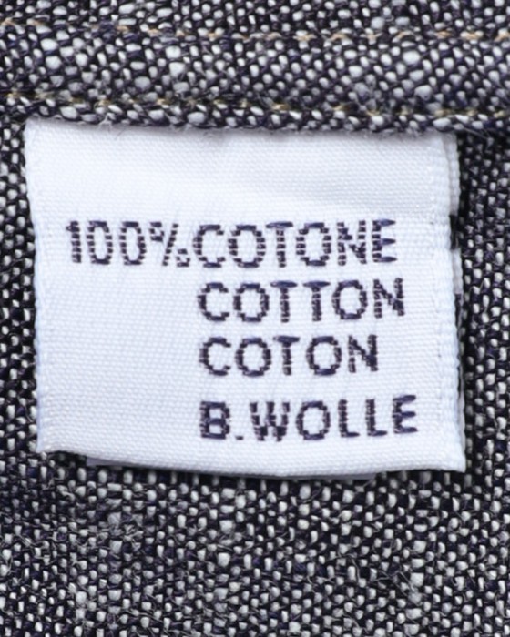 ERRICO FORMICOLAコットン シャンブレー BDシャツ【LUCA】 18l