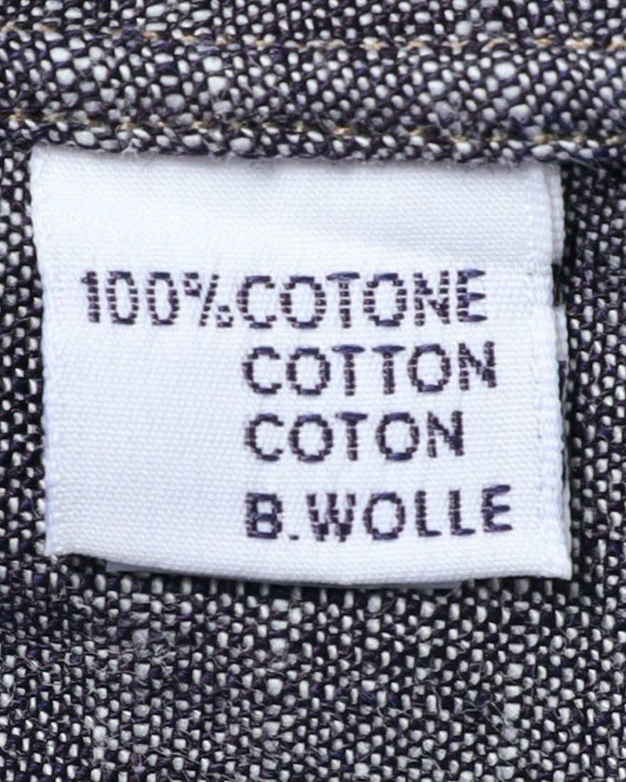 ERRICO FORMICOLAコットン シャンブレー BDシャツ【LUCA】 18l