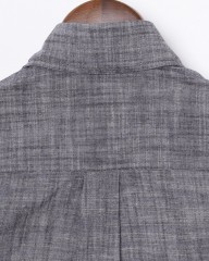 ERRICO FORMICOLAコットン シャンブレー BDシャツ【LUCA】 mb_12l