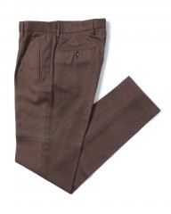 INCOTEX（インコテックス）サキソニー ワンプリーツスラックス【1951 COLLECTION/ 541 Tarpered】