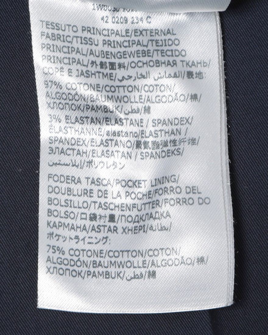 INCOTEXロイヤルバタビア ストレッチドレスチノ 【1951 COLLECTION /30 SLIM FIT】25l