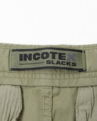 INCOTEXコットンサテンストレッチ カーゴチノ【SLACKS】mb_12l