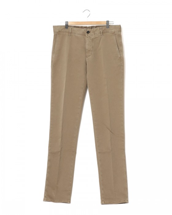 INCOTEXサテンスウェットパンツ【SLACKS/100 SLIM FIT】01l