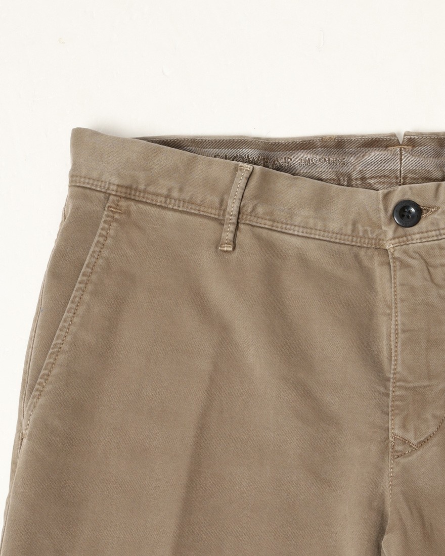 INCOTEXサテンスウェットパンツ【SLACKS/100 SLIM FIT】05l