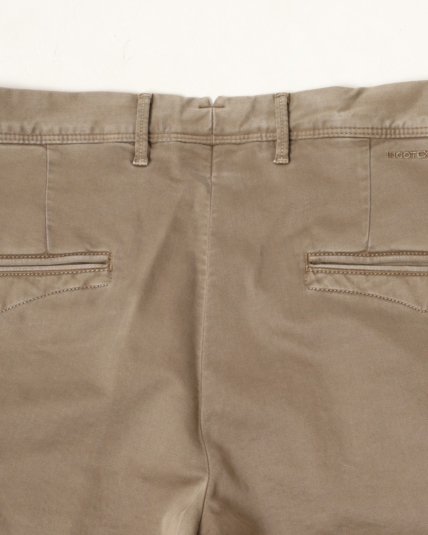 INCOTEXサテンスウェットパンツ【SLACKS/100 SLIM FIT】13l